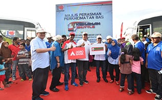 Gallery - Majlis Perasmian Perkhidmatan Bas  “Kemaman Shuttle“ @ Padang Awam Kampung Paya, Berenjut
