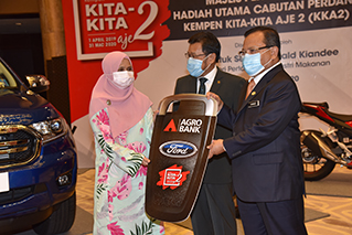 Gallery - Majlis Penyampaian Hadiah Utama Cabutan Perdana Kempen Kita-kita Aje 2 (KKA2)